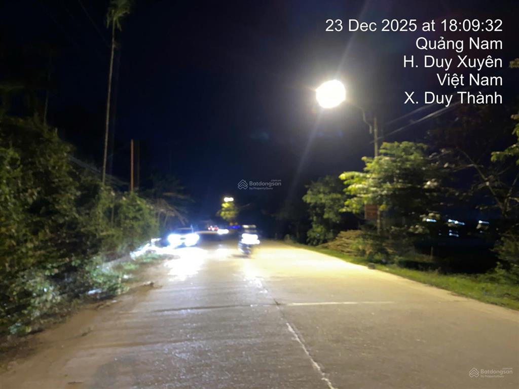 Bán lô đất hơn 1400 m2 (ngang 25m) view lúa đường dh6  duy xuyên