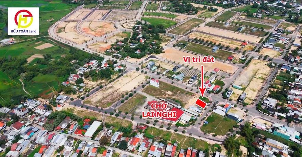 Khu phố chợ lai nghi bán lô đất 02 mặt tiền ngay trong khuôn viên chợ mới