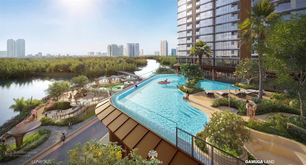 Hàng chuyển nhượng 1 phòng 7 tỷ 380 giá tốt còn sót lại eaton park, gamuda land