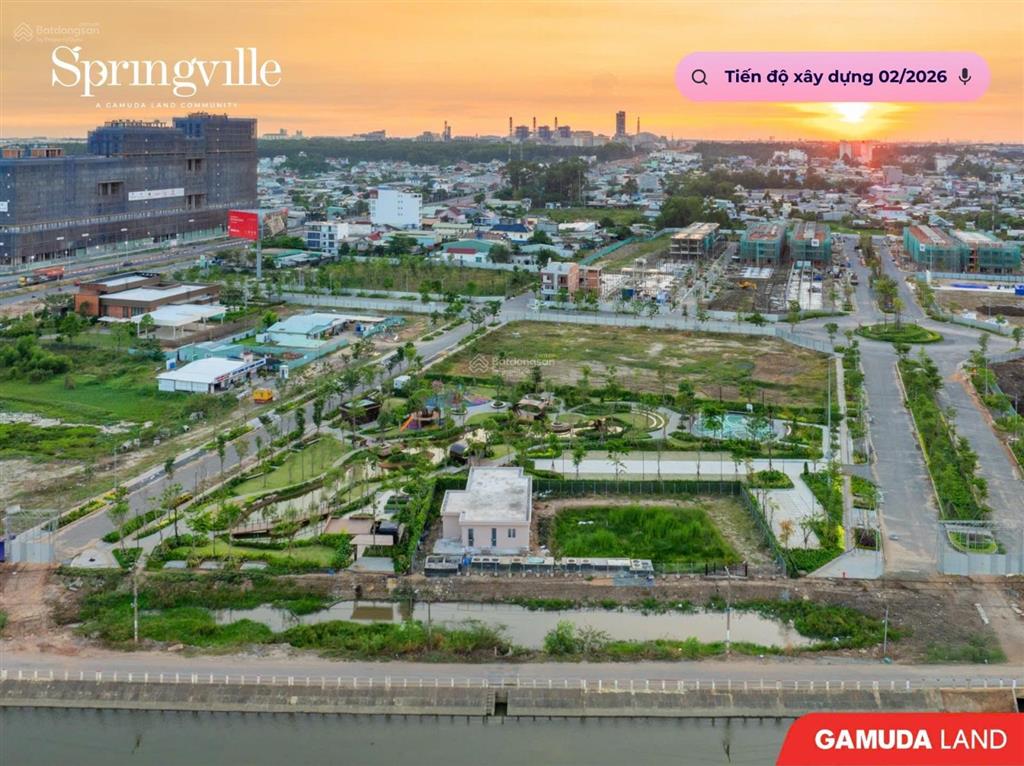 Đón sóng sân bay long thành nhà phố dự án spring ville từ 8 tỷ, cơ hội đầu tư rõ ràng an toàn