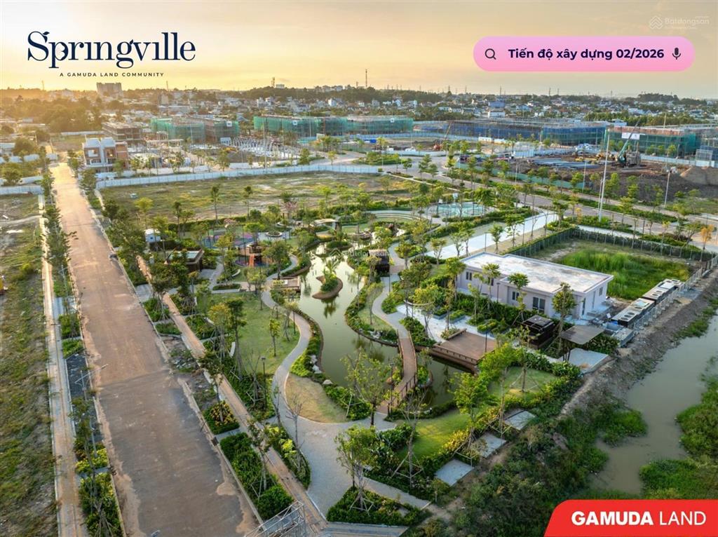 Đón sóng sân bay long thành nhà phố dự án spring ville từ 8 tỷ, cơ hội đầu tư rõ ràng an toàn