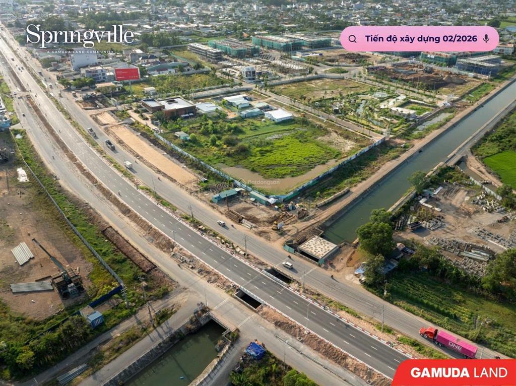 Đón sóng sân bay long thành nhà phố dự án spring ville từ 8 tỷ, cơ hội đầu tư rõ ràng an toàn
