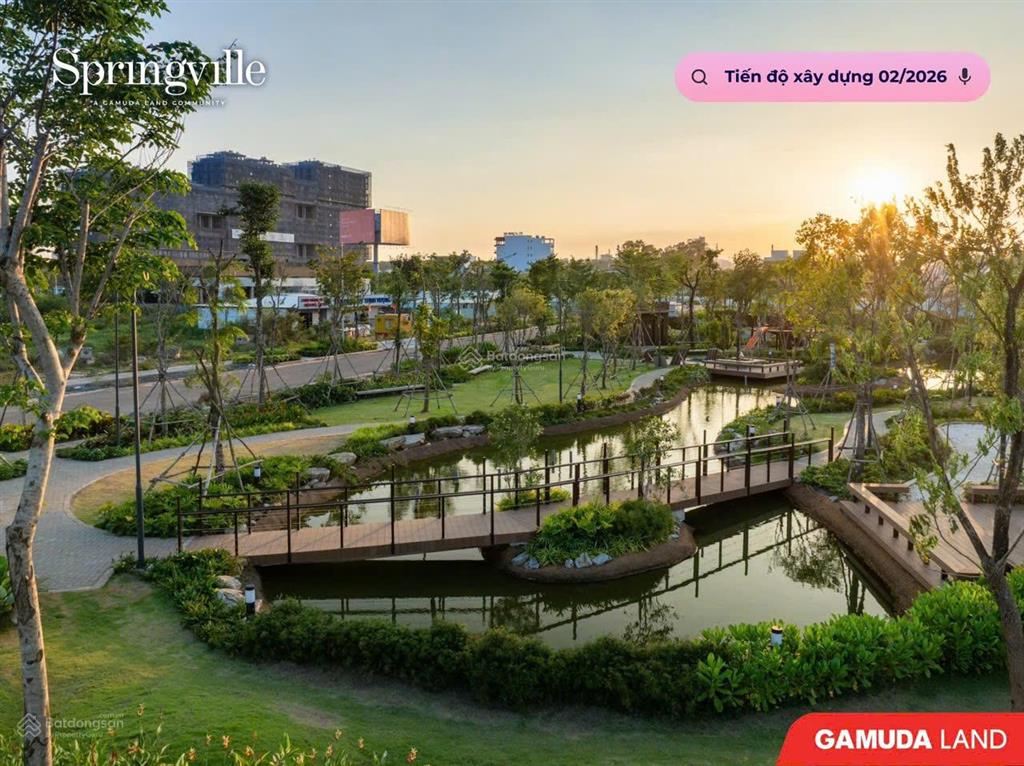 Nhà phố, shophouse liền kề dự án spring ville  giá chỉ 8 tỷ /căn nhà phố 1 trệt 3 lầu