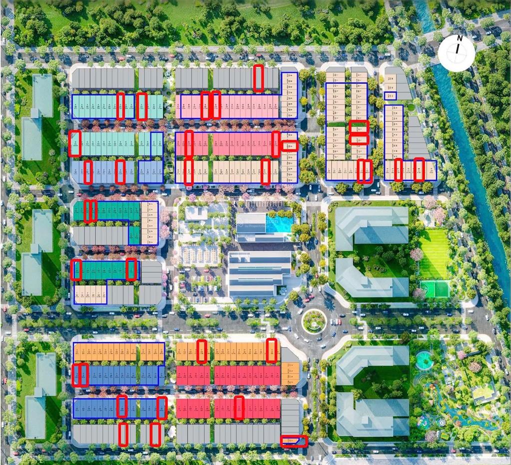 Giỏ hàng chuyển nhượng tháng 04spring ville nhà phố, shophouse liền kề lỗ sâu từ 50  200tr/ căn