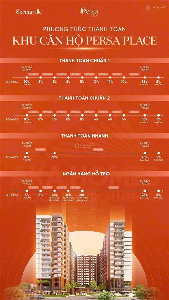 Căn hộ persa place liền kề sân bay long thành chỉ 10%  320tr đến khi nhận nhà  giá chỉ từ 50tr/m2