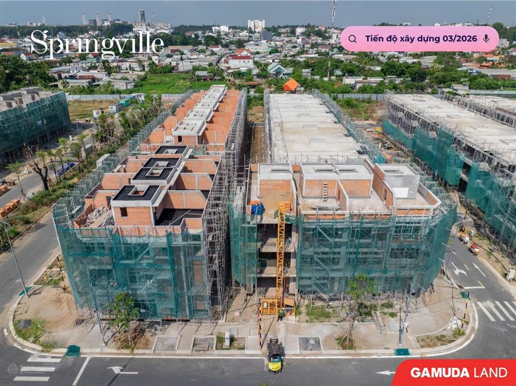 Hàng chuyển nhượng spring ville  có hàng nhà phố shophouse cắt lỗ huề vốn & những căn vị trí đẹp