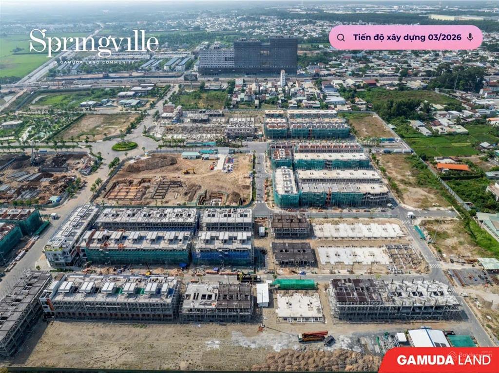 Hàng chuyển nhượng spring ville  có hàng nhà phố shophouse cắt lỗ huề vốn & những căn vị trí đẹp