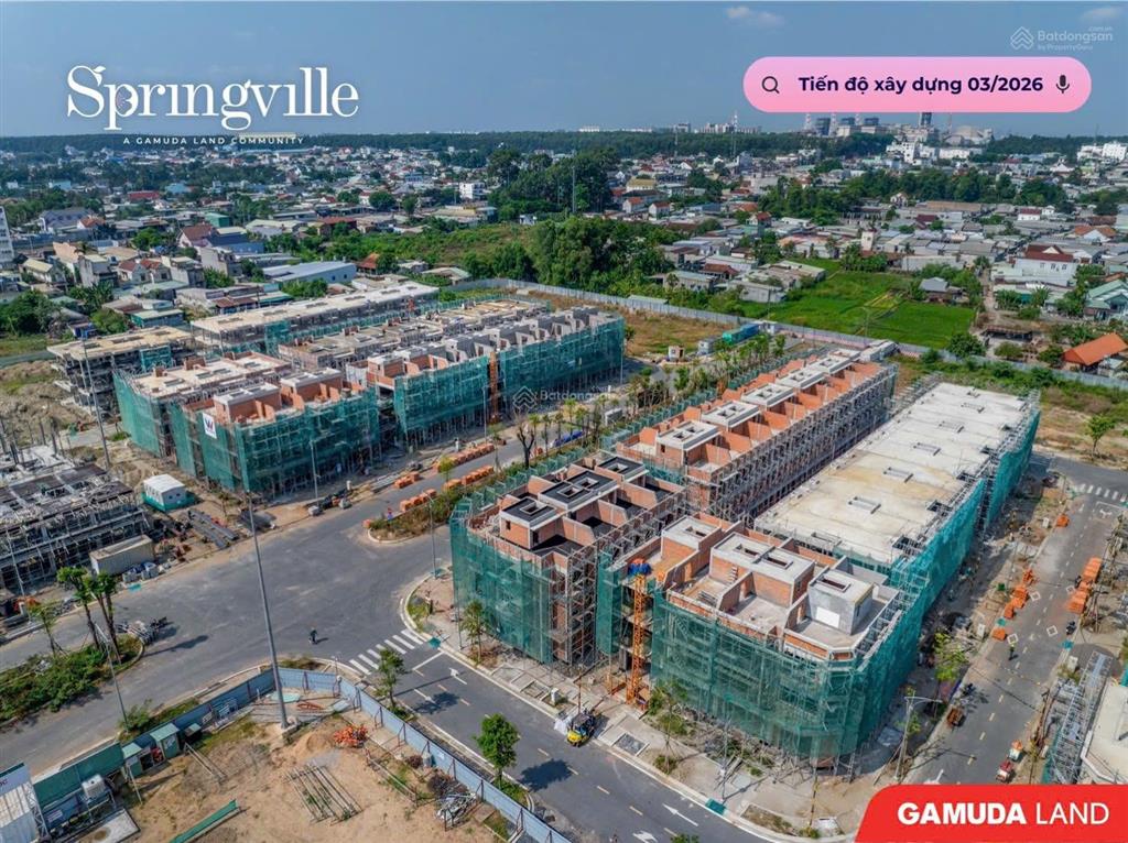 Hàng chuyển nhượng spring ville  có hàng nhà phố shophouse cắt lỗ huề vốn & những căn vị trí đẹp