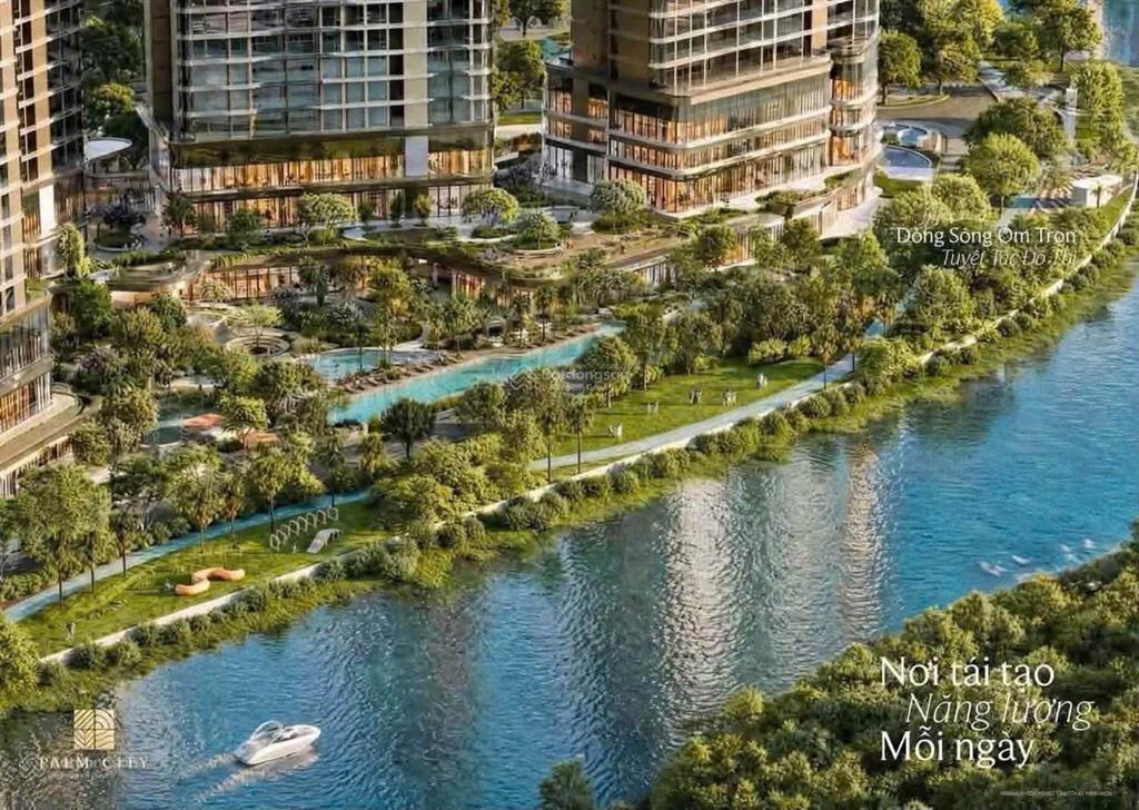 Palm river căn 85m | 2pn | giá khoảng 10 tỷ sở hữu không gian sống 3 mặt sông ngay khu đông