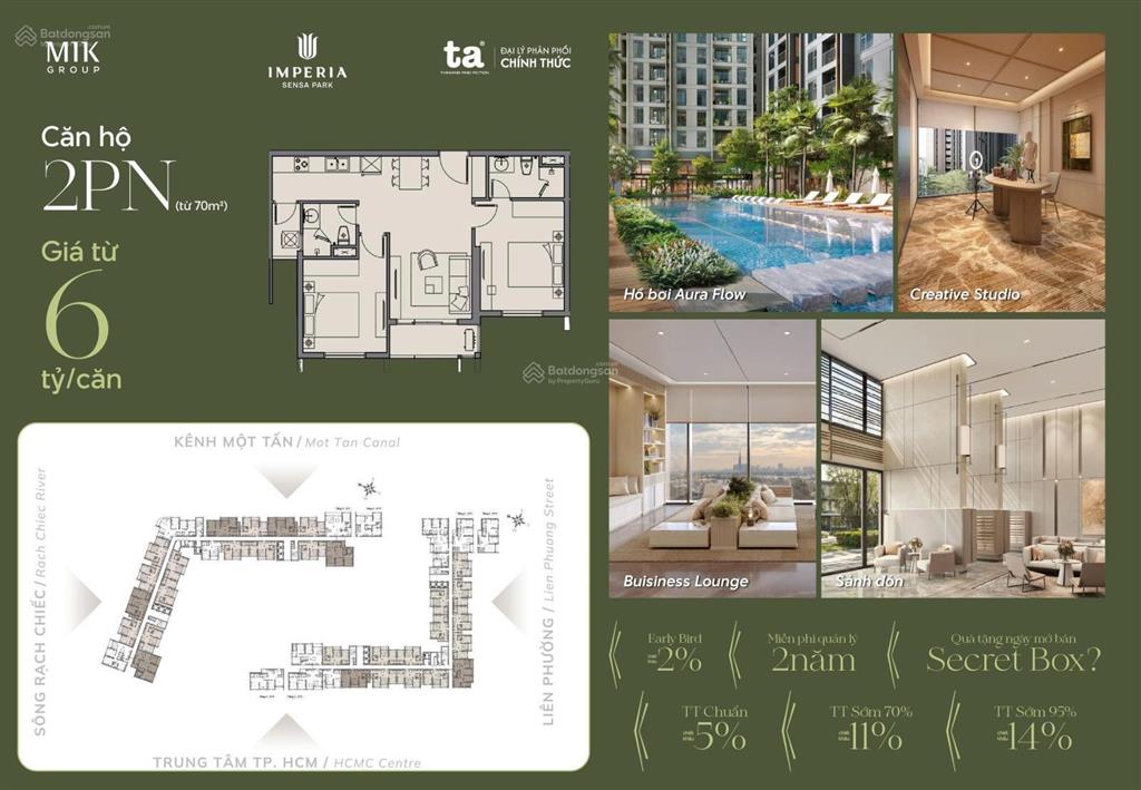 Chỉ từ 6 tỷ sở hữu căn 2pn 70m tại imperia sensa park booking 100 triệu mua trực tiếp cđt f0