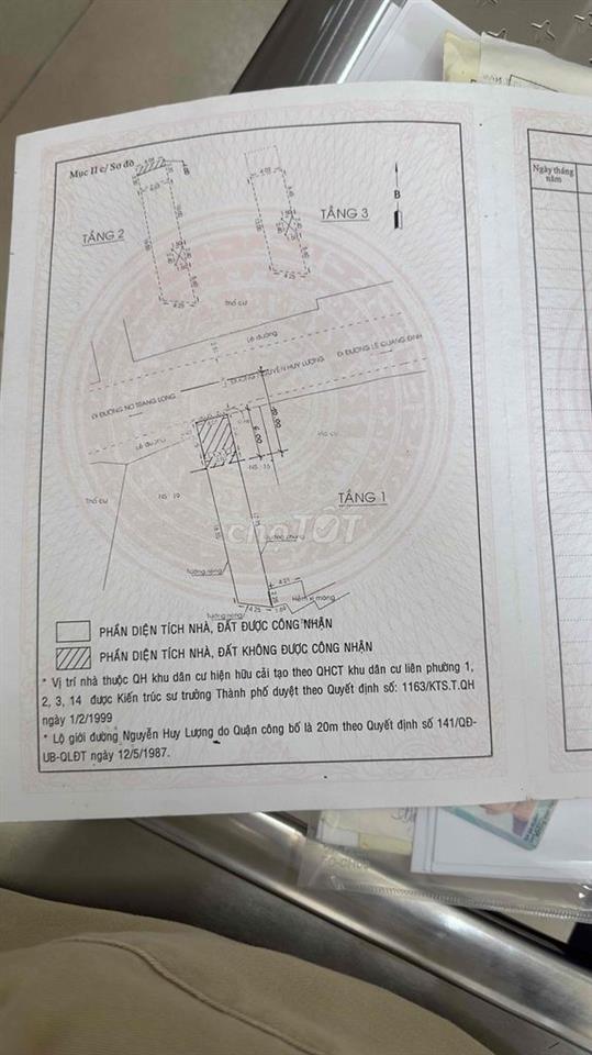 BAN HOAC CHO THUE 17 nguyễn huy lượng p14 bình thạnh hcm giá 20,5 ty