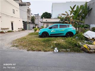 Bán đất lô góc 2 mặt tiền đường thạnh lộc có 102, ngang gần 7m hiếm, 104m2, hơn 5tỷ