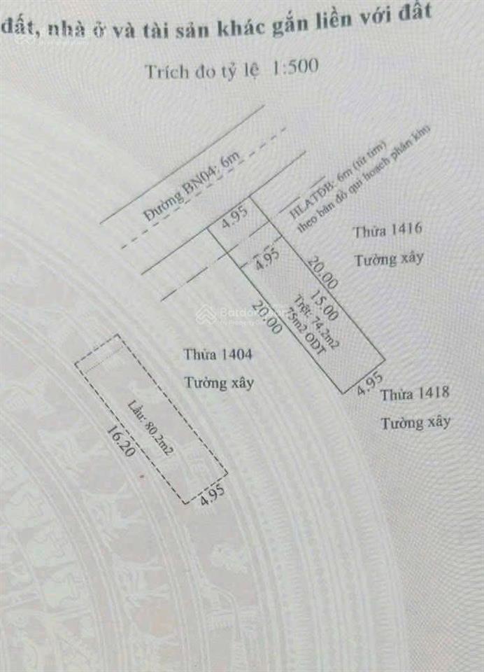 Bán nhà lầu mặt tiền bình nhâm 04 full hoàn công dọn vào ở ngay  4tỷ500