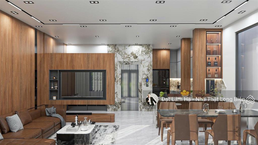Nhà sân vườn nguyễn văn cừ 100m2 xây 60m2 6 tầng + 40m2 sân cách mặt phố chỉ 20m rất tiện di chuyển