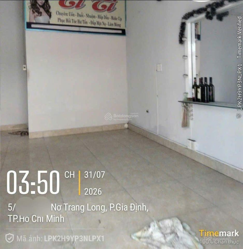 Cho thuê nhà riêng hẻm xe hơi kinh doanh được 5/, nơ trang long, p 7, q. bình thạnh, 8 triệu, 36m2