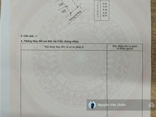 Đất mặt tiền đường vạn an ngang rộng 6,41m dễ thiết kế nhà đẹp, lô 67m², giá bán 1,210 tỷ
