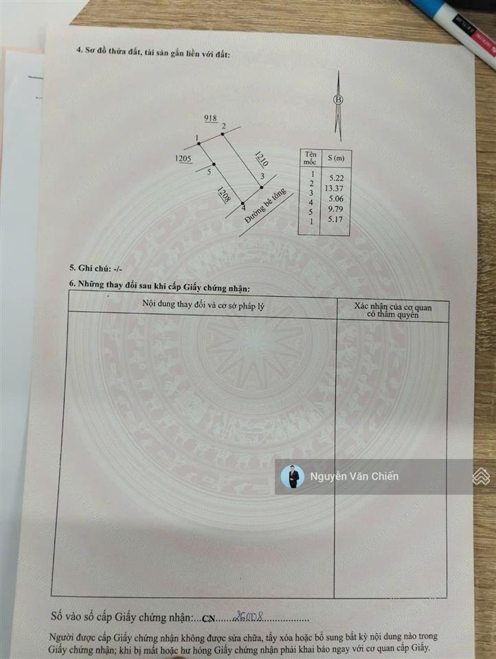 Lô góc đẹp diện tích lớn 71.5m mặt tiền đường vạn an (xã diên khánh) gần võ nguyên giáp thổ cư 100%