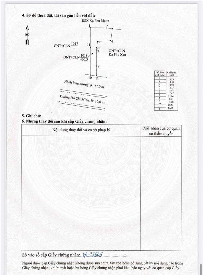 350tr giao ngay sổ hồng 232,4 m2 đất mặt tiền quốc lộ 14b  đà nẵng