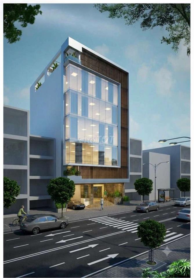 TOÀ NHÀ VƯỜN LÀI 12X20M 