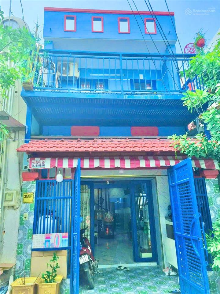 Nhà 1/ nhựa trung mỹ sầm uất, dt 4x17m, trệt lầu 3pn, sát bên quận 12, giá còn thương lượng mạnh