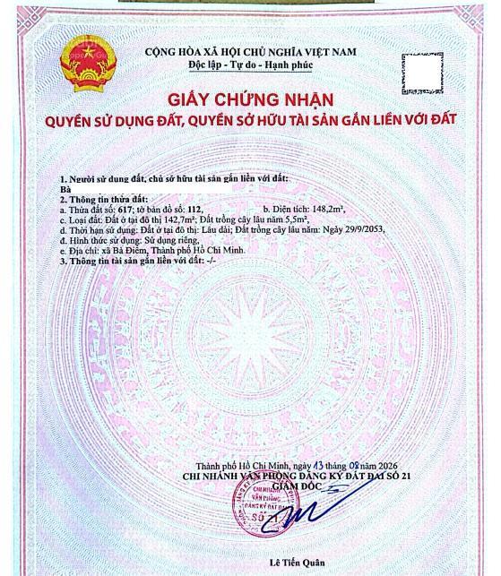 Trung chánh còn lô rẻ, đẹp (5x30m), công nhận 150m2, sát tô ký chợ ngã 3 bầu, giáp quận 12