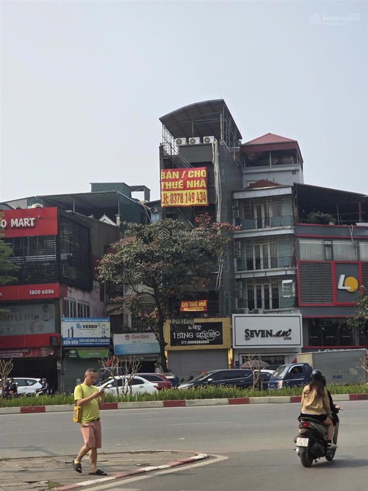 Cho thuê nhà 6 tầng, mặt phố trần duy hưng, yên hòa, cầu giấy, giá thỏa thuận