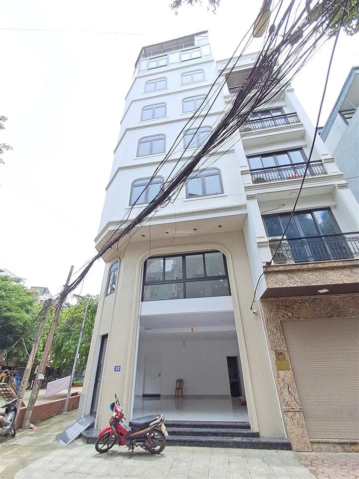 Cho thuê nhà mặt phố hà kế tấn, dt 85m2 x 7 tầng, mt 6m, lô góc, nhà mới thông, thang máy, pccc đủ
