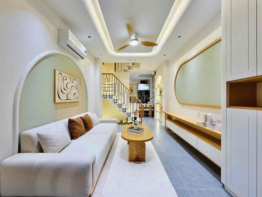 nhà rẻ thiết kế đẹp giá rẻ hẻm xe rộng gò vấp