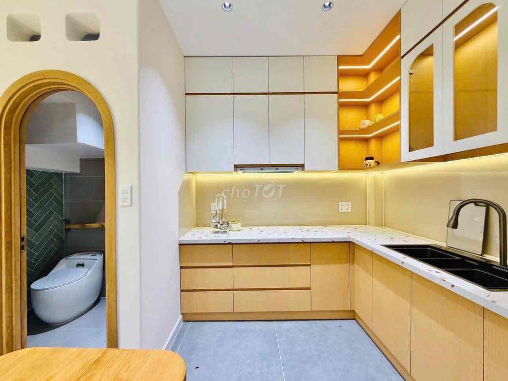 nhà rẻ thiết kế đẹp giá rẻ hẻm xe rộng gò vấp