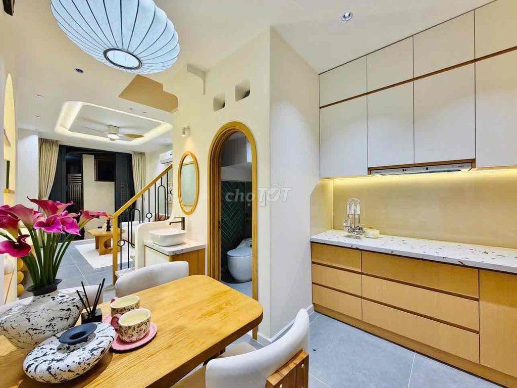 nhà rẻ thiết kế đẹp giá rẻ hẻm xe rộng gò vấp