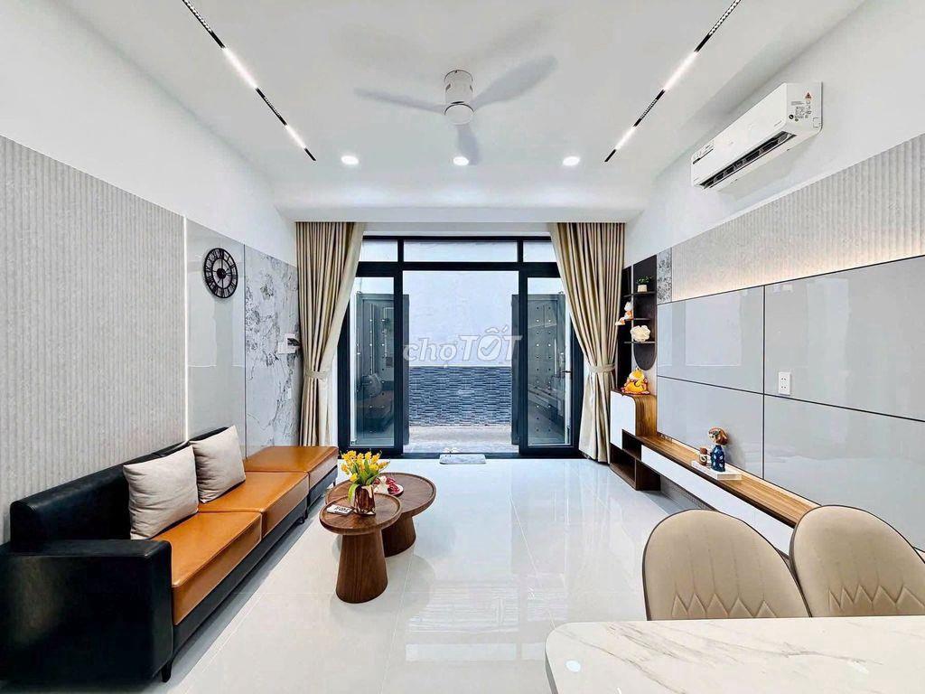 Bán nhà 4 tầng Quang Trung Gò Vấp 3PN nở hậu full nội thất