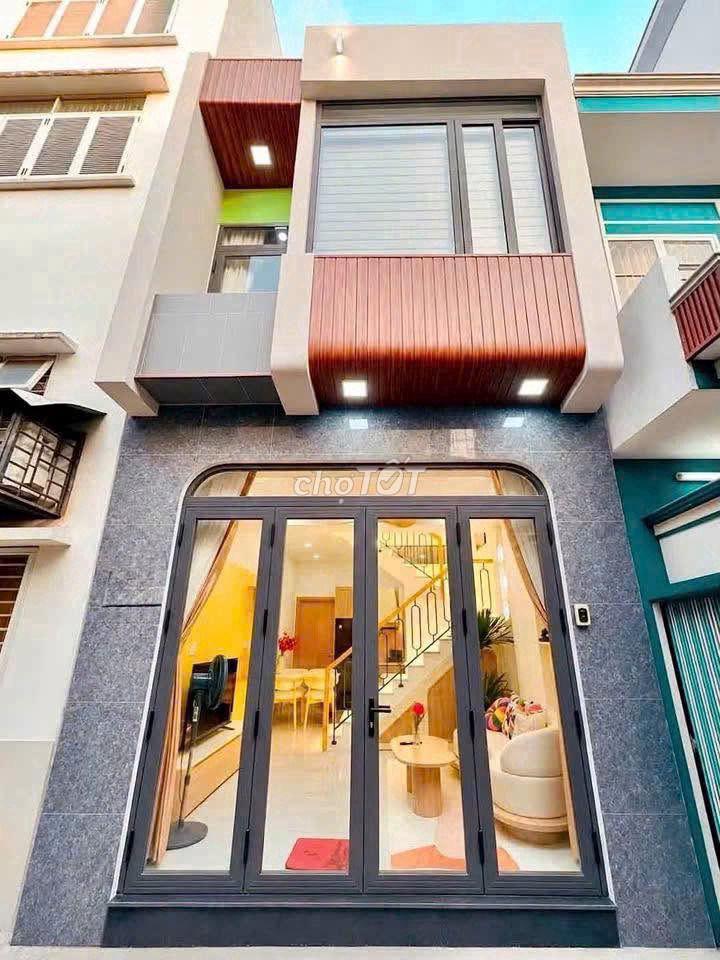 bán nhà 3pn hẻm 4m quang trung gò vấp đối diện cityland
