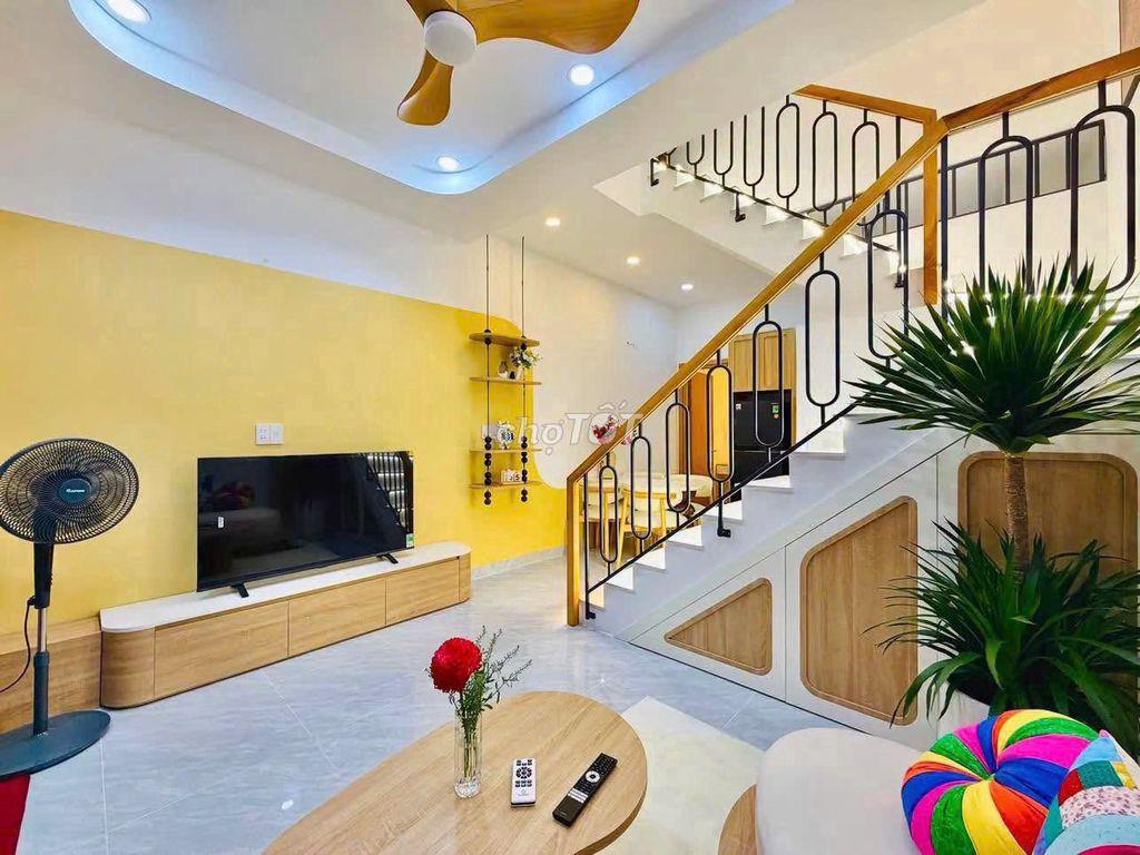 bán nhà 3pn hẻm 4m quang trung gò vấp đối diện cityland