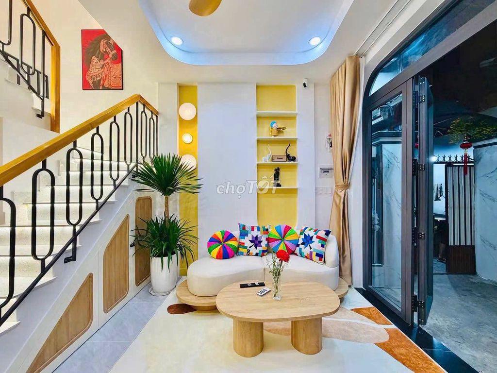 bán nhà 3pn hẻm 4m quang trung gò vấp đối diện cityland