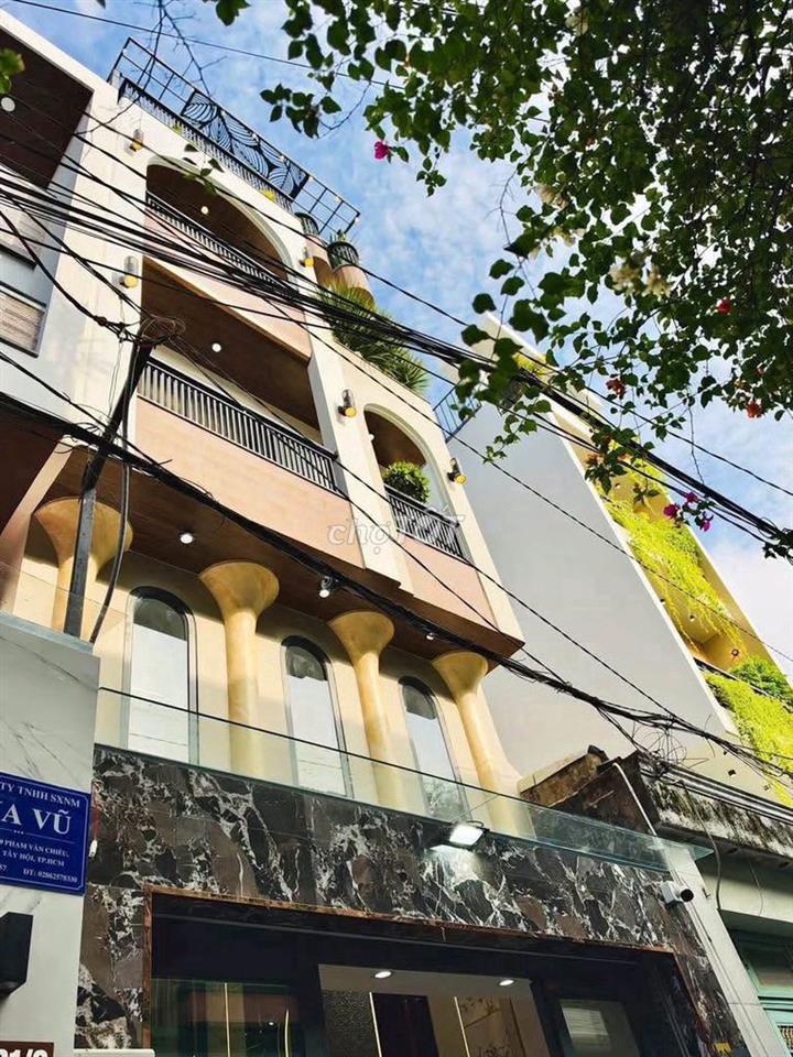 Bán nhà phố Luxury 4x16m Phạm Văn Chiêu Gò Vấp có thang máy