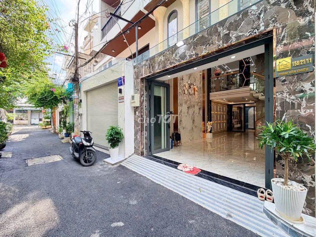 Bán nhà phố Luxury 4x16m Phạm Văn Chiêu Gò Vấp có thang máy