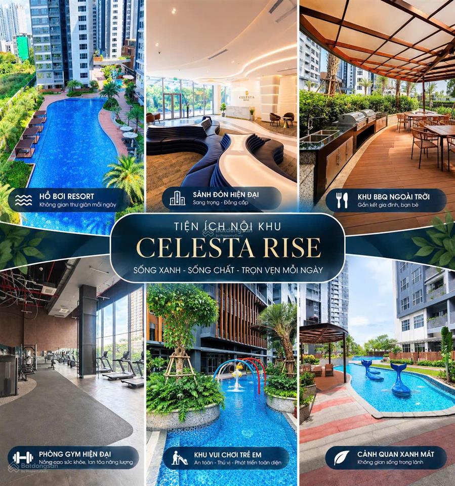 Chỉ 15tr/tháng 2pn 2wc 80m full nội thất  hotline 0906 233 ***  celesta rise, ở ngay
