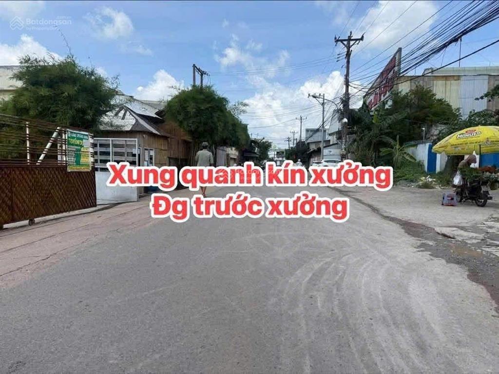 Xưởng an phú 2.231m2 ngay ngã 4 miếu ông cù, đang có thu nhập 100tr/ tháng