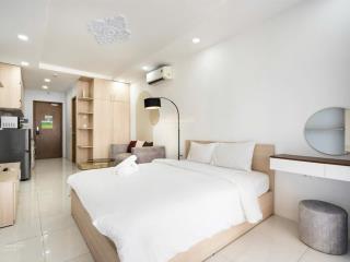 Cho thuê studio chung cư millennium  30m2 1wc  full nt  giá 13tr/tháng