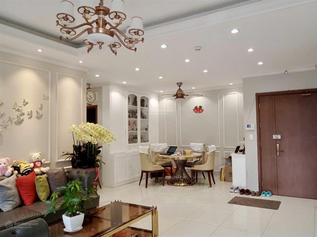Cho thuê chung cư grand riverside  căn góc, 2 ban công  135m2 4pn 2wc  giá 28tr/tháng