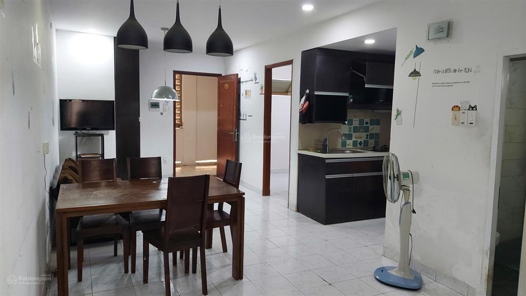 Cho thuê chung cư vạn đô  85m2 2pn 1wc  full nội thất  giá 12tr