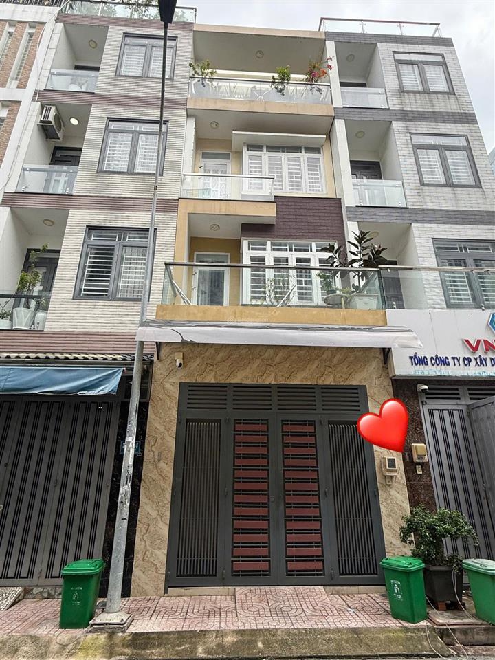 Bán ngay nhà tân phú  hẻm xe hơi thông thống nhất  74m2, trệt 3 lầu