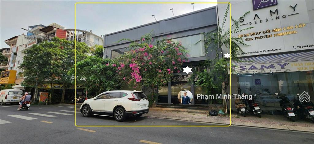 Cho thuê nhà  lô góc 2 mặt tiền  nguyễn xuân khoát  tân phú  22x12m  2tầng  giá 60 triệu