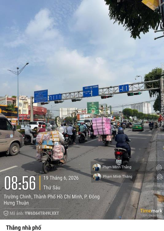 Cho thuê đất trống mặt tiền trường chinh, quận 12  340m2. sát tân bình