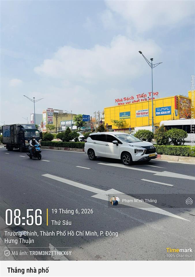 Cho thuê đất trống mặt tiền trường chinh, quận 12  340m2. sát tân bình