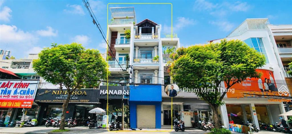 Cho thuê nhà mặt tiền bàu cát, tân bình, 72m, 4 tầng, gần ngã tư, giá 45 triệu tl