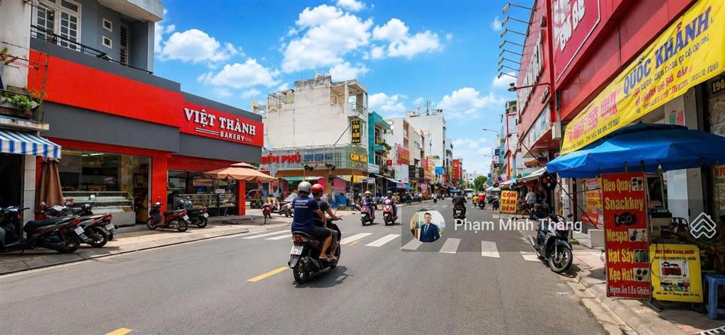 Cho thuê nhà mặt tiền tân hương, tân phú 88m2, ngang 5.3m, 3 tầng, giá 38 triệu/th