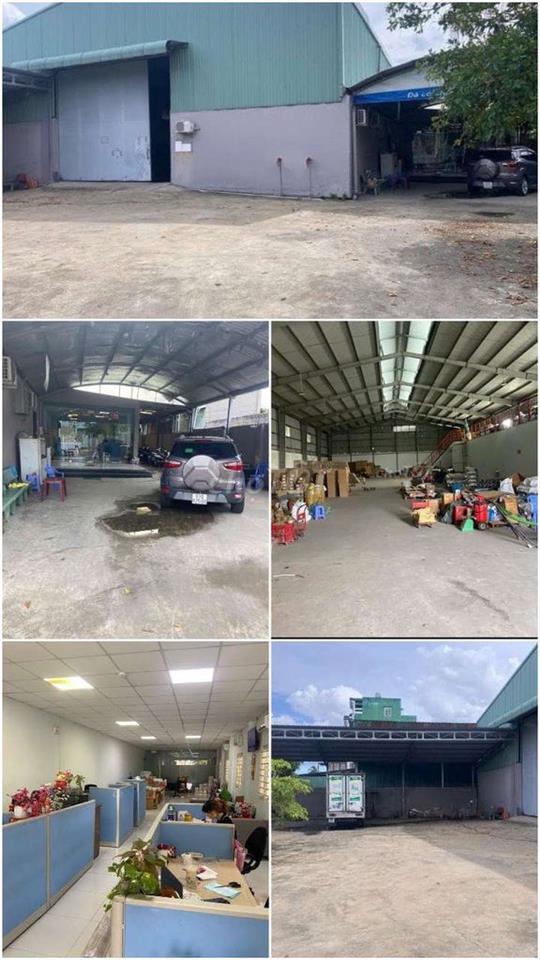 cho thuê nhà xưởng 1.850m2 quốc lộ 1 A 