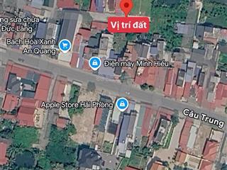 Bán đất 220m2, 1,75 tỷ tại xã quang trung, huyện an lão, hải phòng, view đẹp hiếm có
