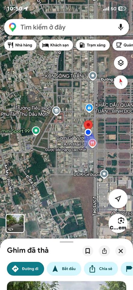 Bán đất siêu đẹp mặt tiền đường kinh doanh ngay phú tân, trung tâm thành phố mới bình dương